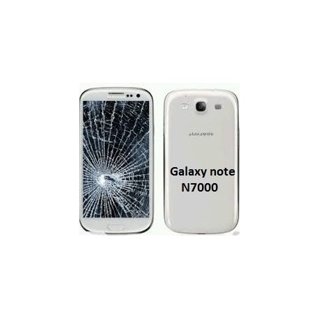 Forfait remplacement vitre Samsung galaxy Note N7000 noir ou blanc