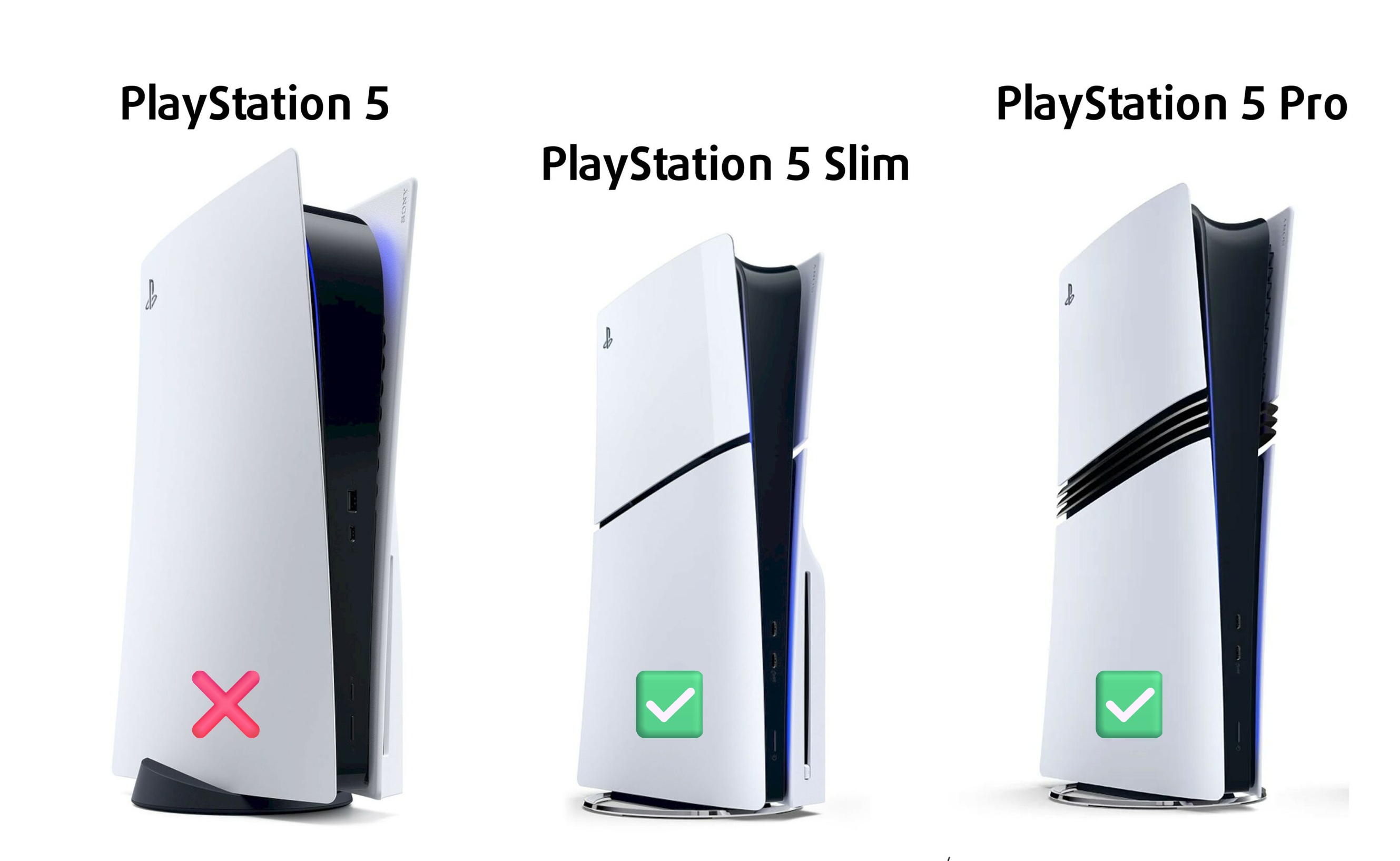 Comparaison PS5